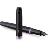 Перьевая ручка PARKER IM VIBRANT RINGS AMETHYST PURPLE BT F 2172948